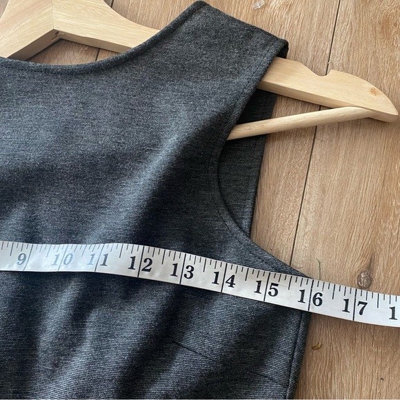 Cupcakes & Cashmere Womens Grey Contemporary Sheath Dress Size Small - Picture 6 of 8